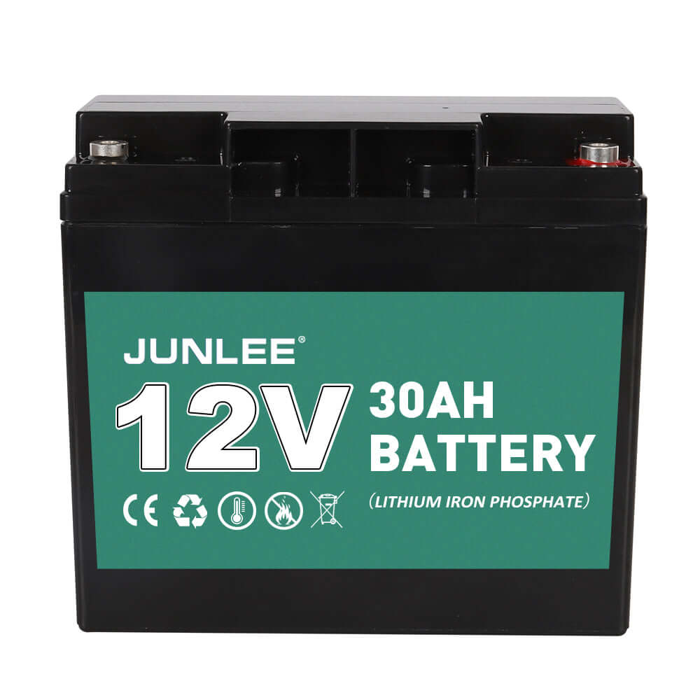 12.8V 30Ah Lithium Phosphate Battery Solar Battery 10 Years Lifespan